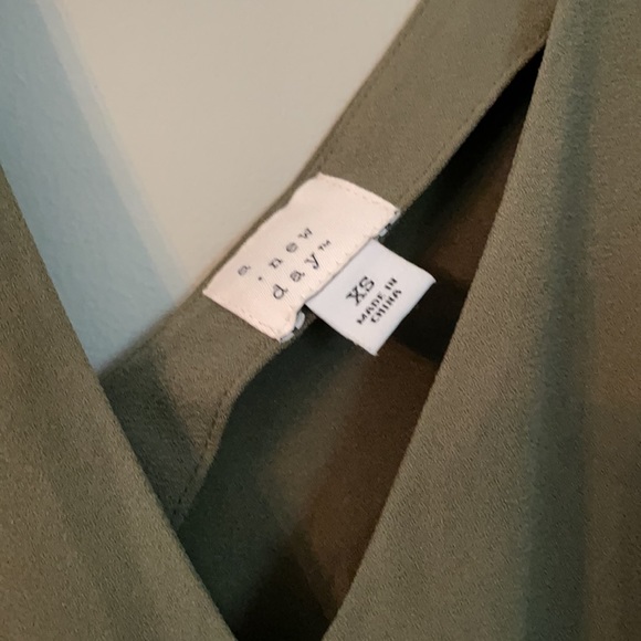 A New Day Olive Jumpsuit - Picture 2 of 5